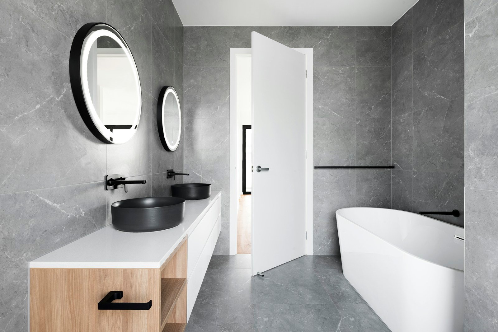 Bathroom Remodeling in Frederick MD - Clean White Bath - AmeriPro Remodeling