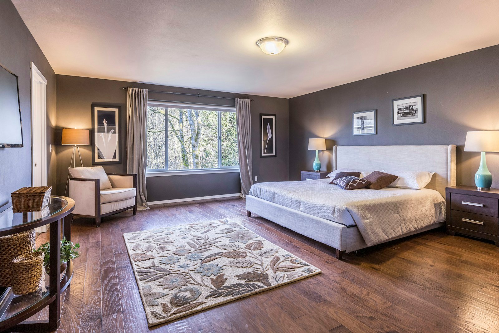 Basement Finishing in Gaithersburg MD - Cozy Family Basement - AmeriPro Remodeling
